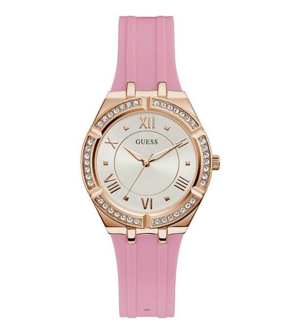 Guess
cosmo pink strap women's