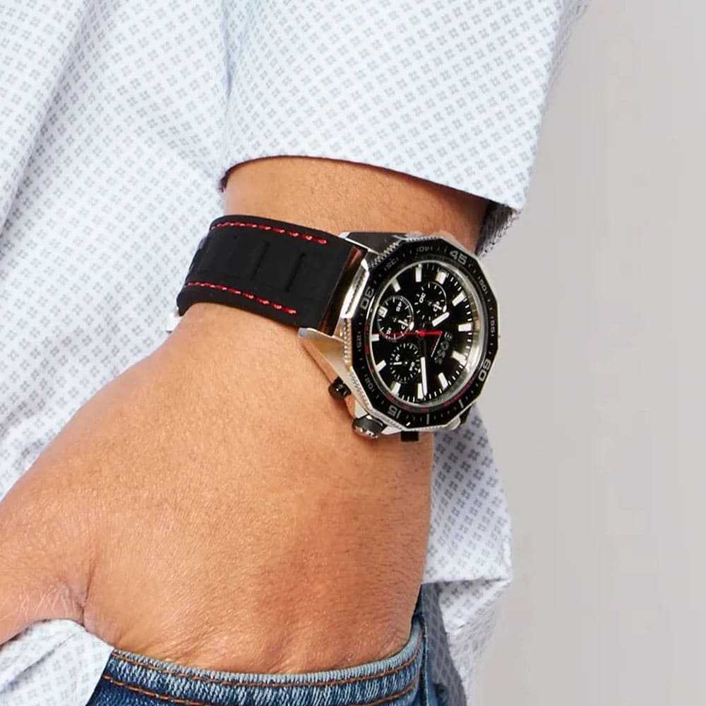 Montre Hugô Bôss Energy chronographe cadran noir