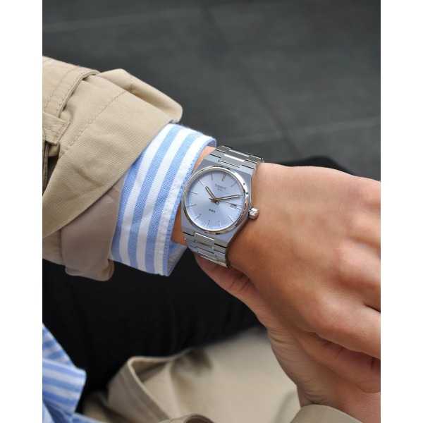 Tissot Montre PRX 35mm Bracelet Acier inoxydable