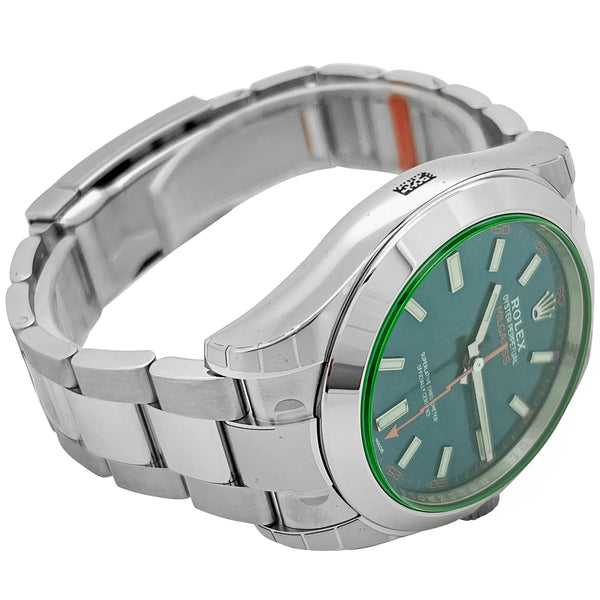 Montre Rolex Oyster Perpetual Milgauss Bleu Z