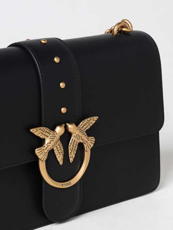 Pïnkô Sac porté épaule femme Noir