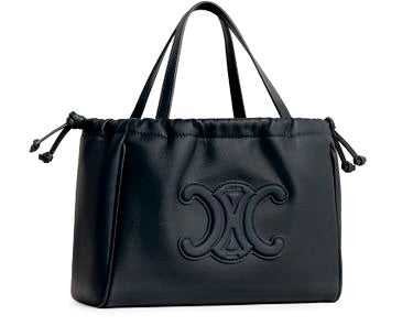 CLN Cabas Drawstring Triomphe petit modèle veau