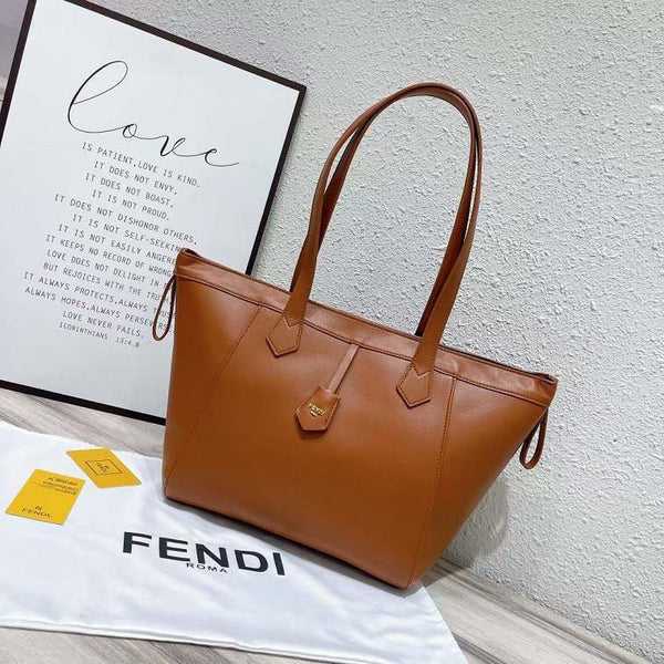 Fêndï Sac Origami Marron sac transformable