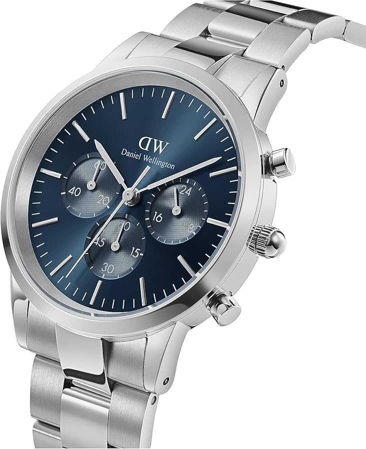 D@niel Wellington Iconic Montre Silver