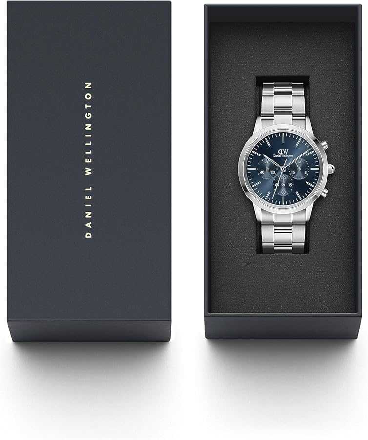 D@niel Wellington Iconic Montre Silver