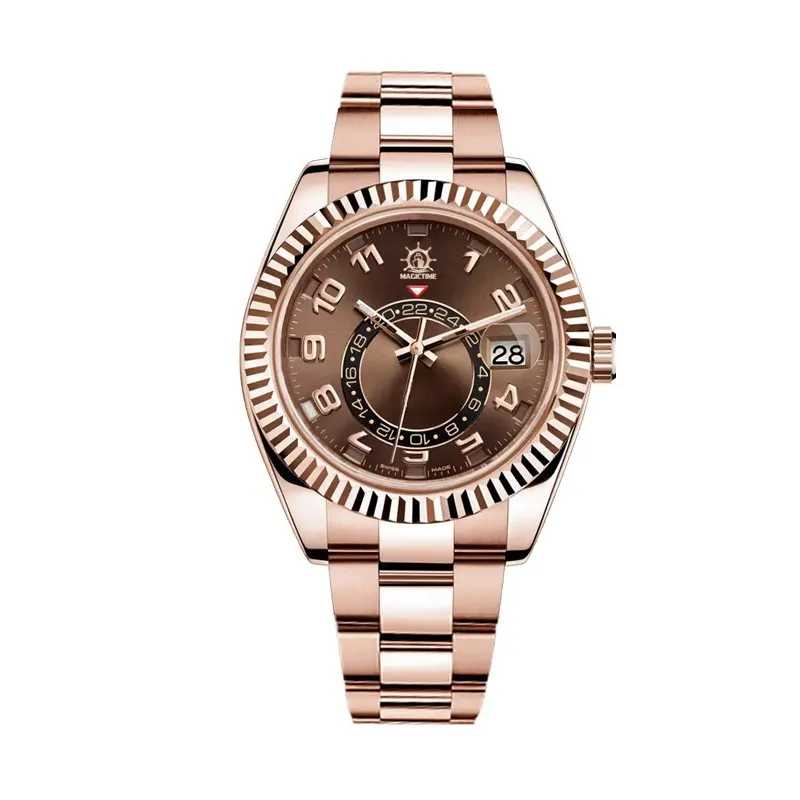 ROLEX Sky-Dweller 326935 Everose Gold Chocolate