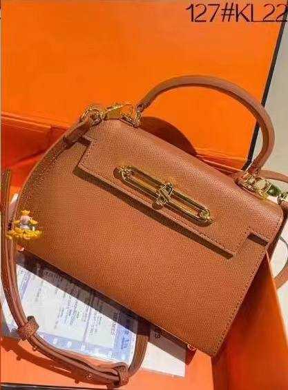 Sac HRMS Kelly 25 "Marron"