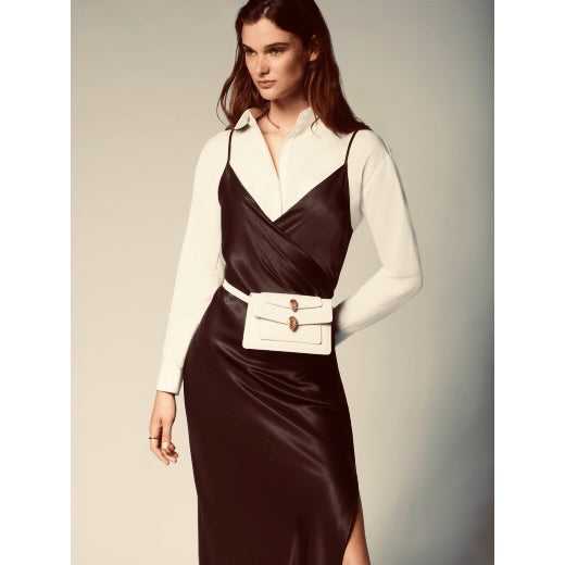 ALEXANDER WANG X BVLG@RI BELT BAG BLANC