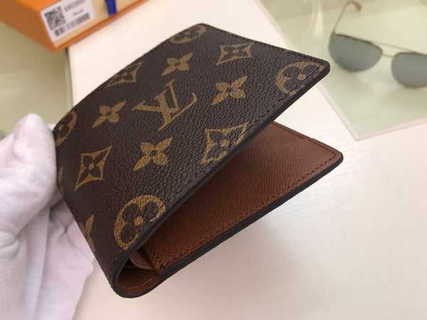 Portefeuille LV édition Centenaire Marco - Damier Ebene