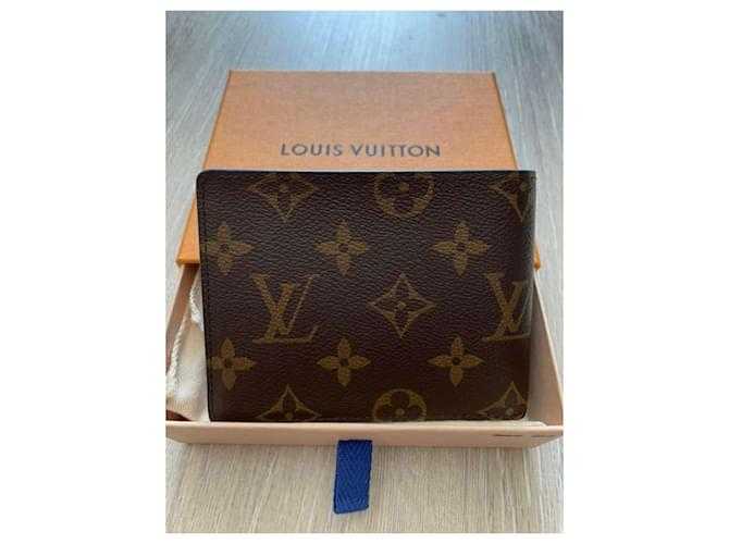 Nouveau portefeuille LV x NBA Multiple Marron Blanc Rouge Bleu