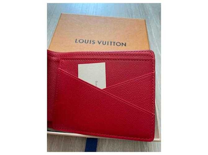 Nouveau portefeuille LV x NBA Multiple Marron Blanc Rouge Bleu