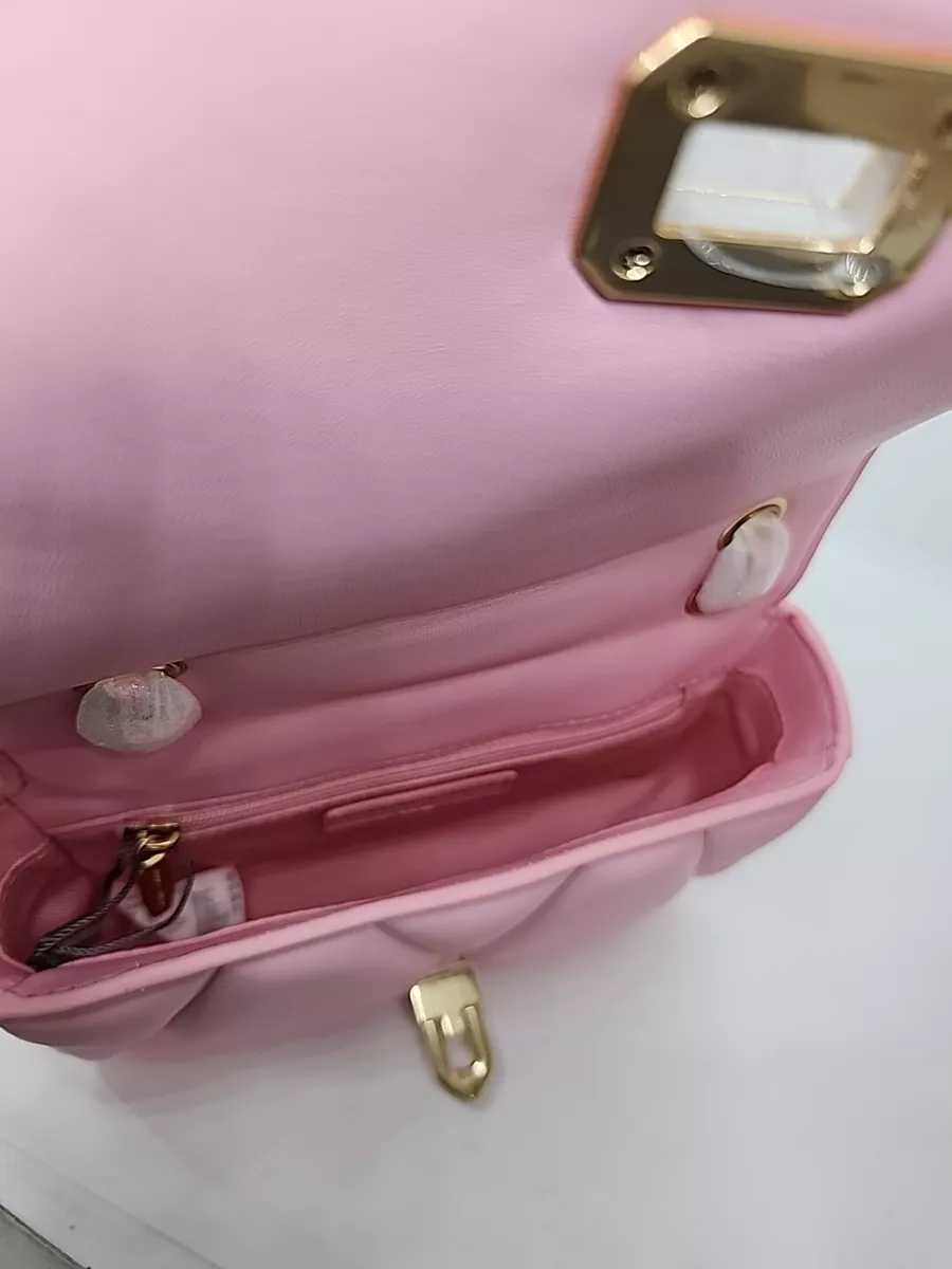 Arwen Quilted Shoulder Bag - Pink