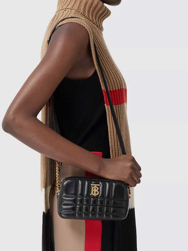 Bûrberrÿ
Mini Quilted Lambskin Lola Camera Bag