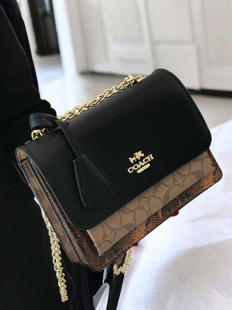 Co@ch Klare Crossbody In Colorblock