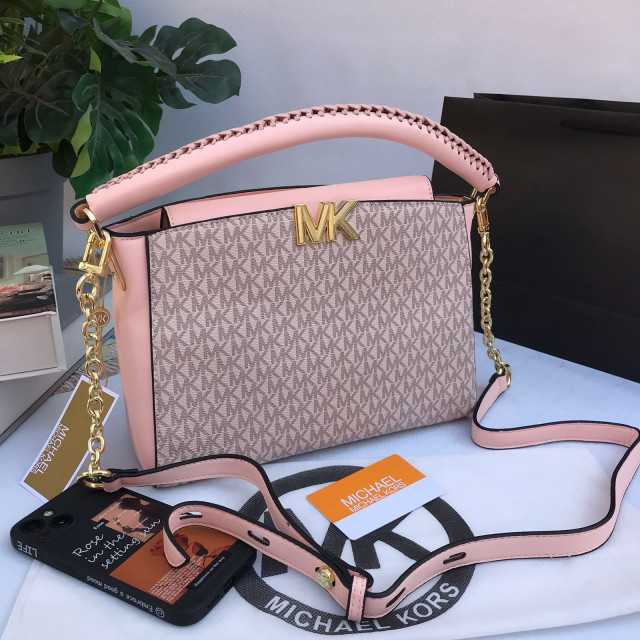 MK Sac à bandoulière, Rose taille unique