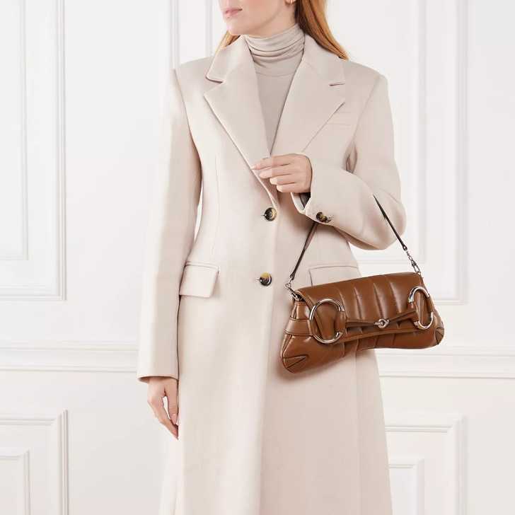 GG
Horsebit Chain Medium Shoulder Bag Brown