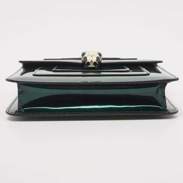 Bvlg@ri Sacs à main vernis Vert