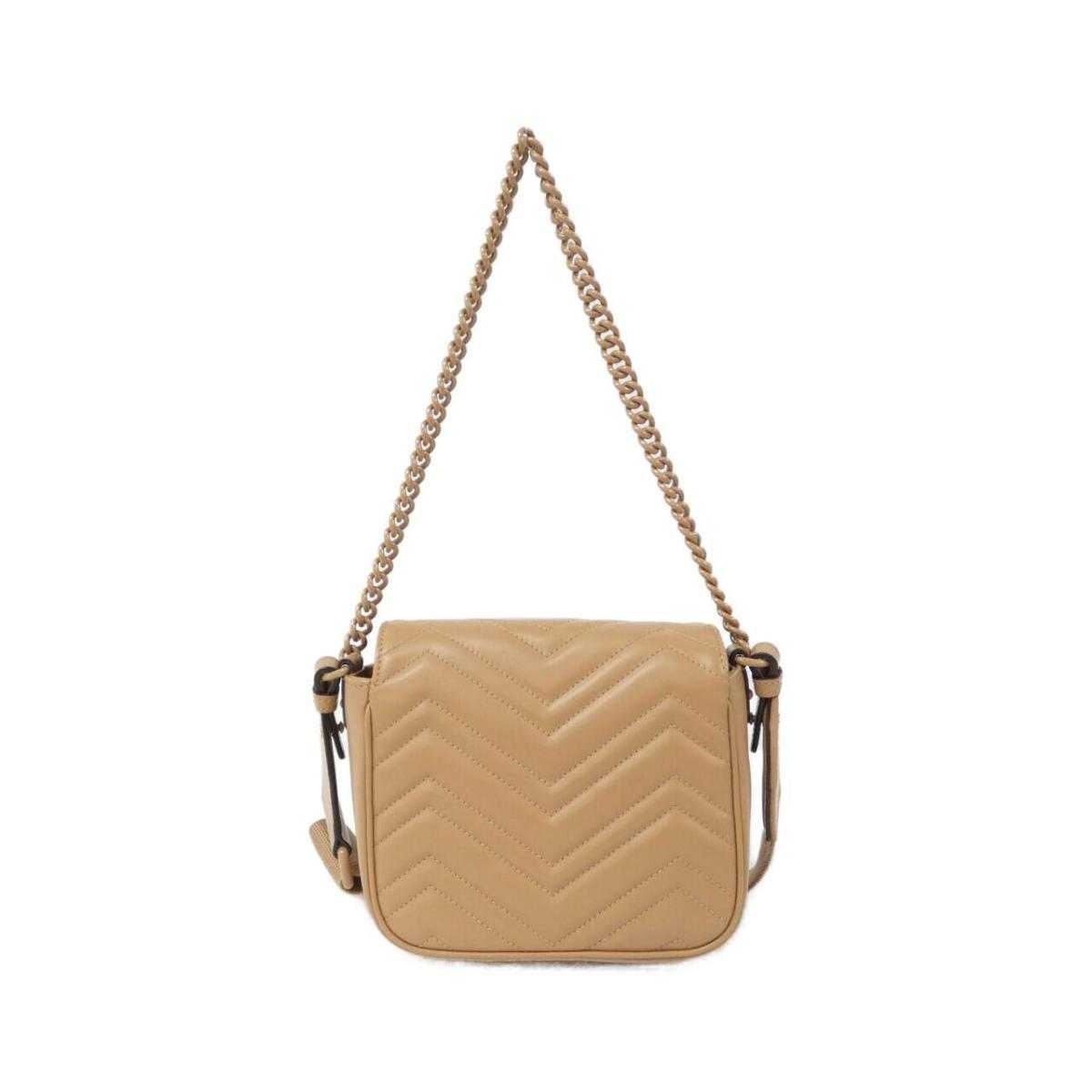 GG Marmont Shoulder Bag Biege