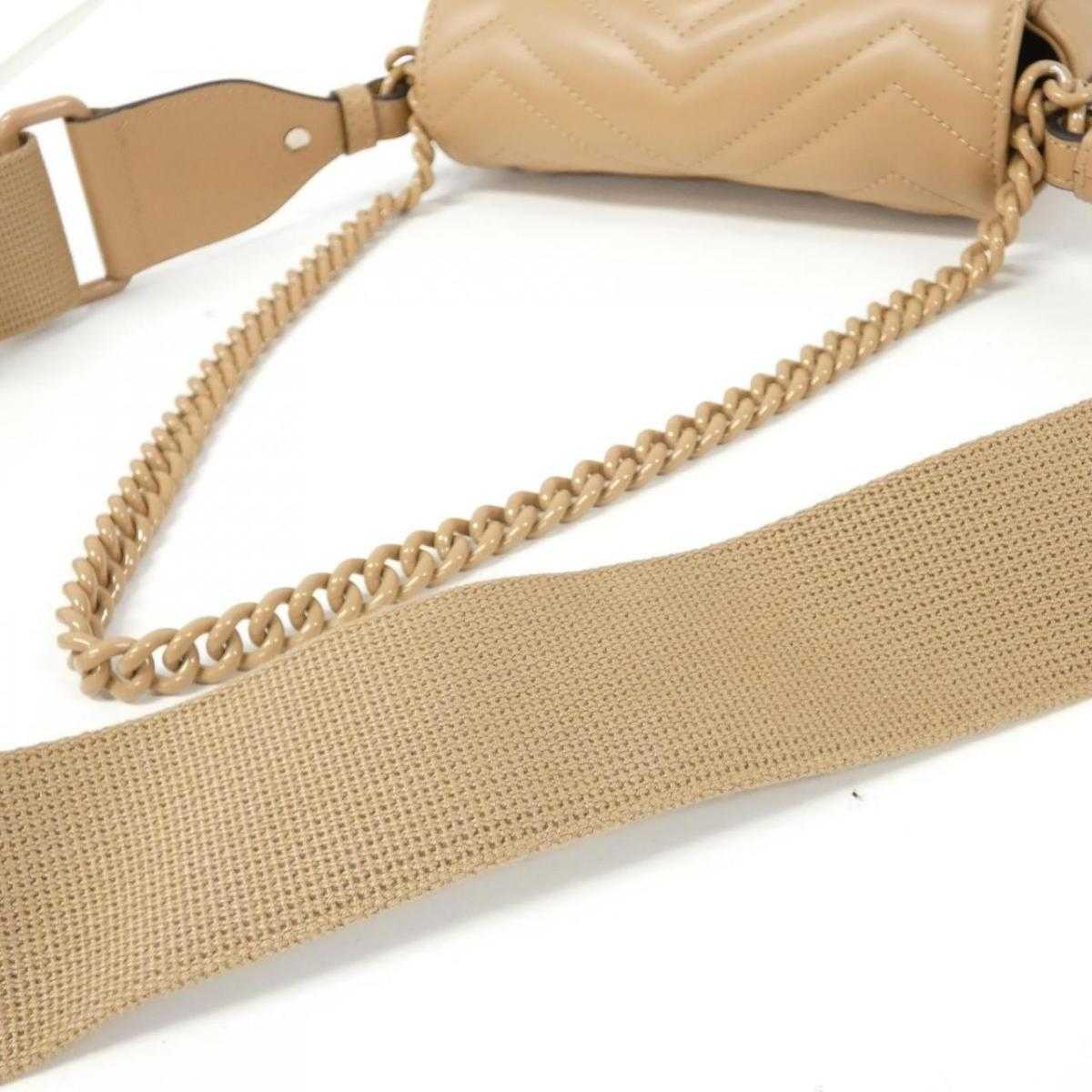GG Marmont Shoulder Bag Biege