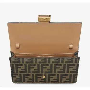 Fêndï Sac à main en toile Baguette, Toile