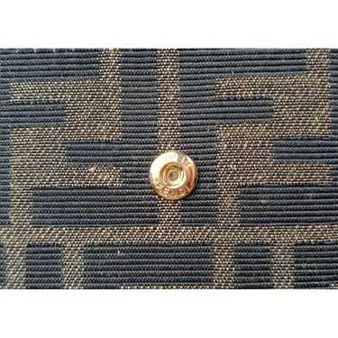 Fêndï Sac à main en toile Baguette, Toile