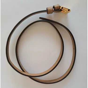 Fêndï Sac à main en toile Baguette, Toile