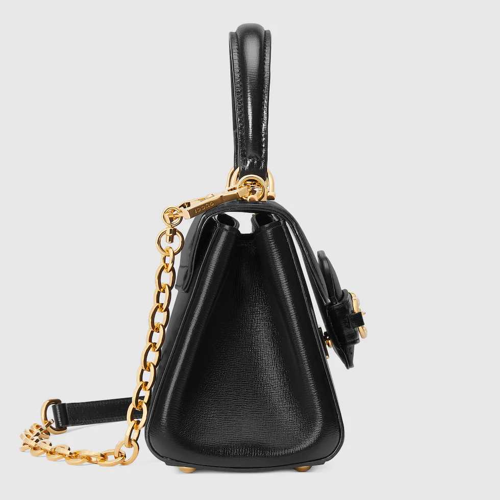 GG Black Mini Horsebit 1955 Bag