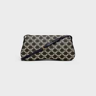 CÊLINË MEDIUM LOLA BAG in Triomphe Canvas Two-Tone