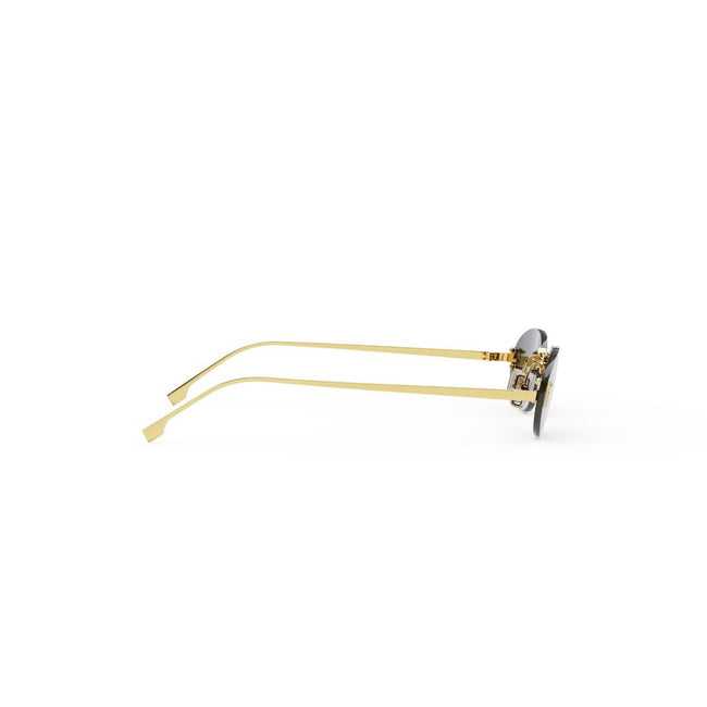 Fen&i First Crystal
Gold Oval Sunglasses pour femme