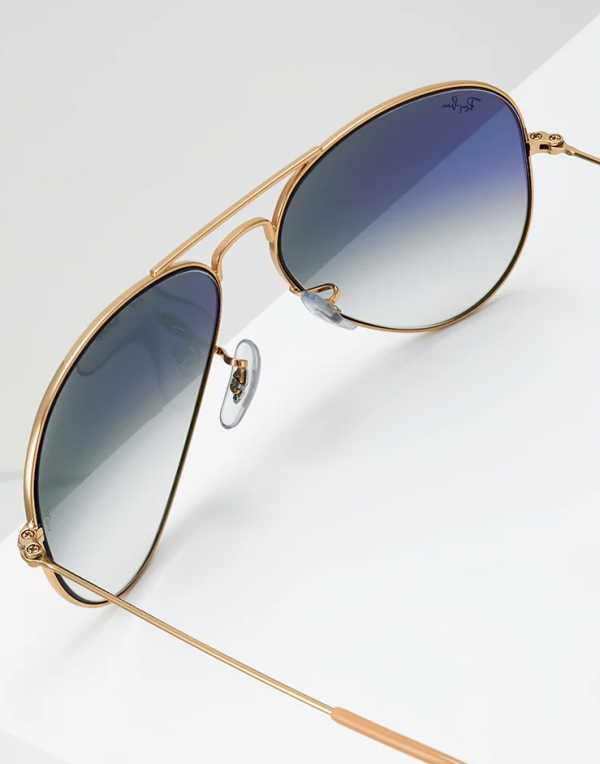 Lunettes de soleil Ray-Ban AVIATOR LARGE METAL RB3025 001/3F femme et homme