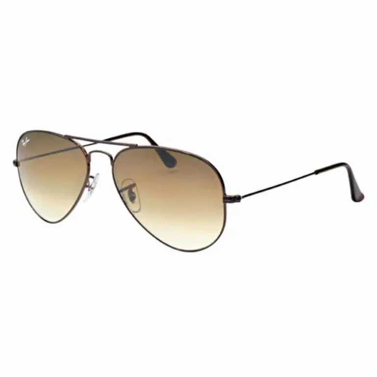 RAY-BAN Lunettes de soleil RB3025 AVIATOR LARG METAL 014-51 femme et homme