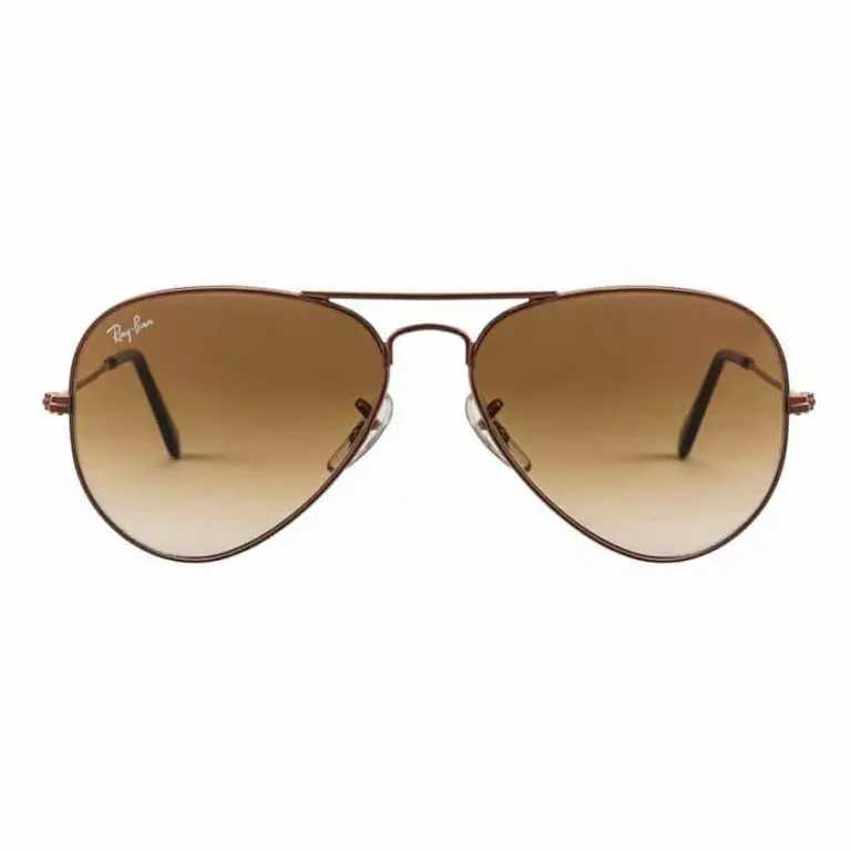 RAY-BAN Lunettes de soleil RB3025 AVIATOR LARG METAL 014-51 femme et homme