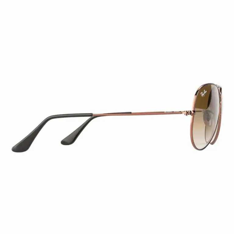 RAY-BAN Lunettes de soleil RB3025 AVIATOR LARG METAL 014-51 femme et homme