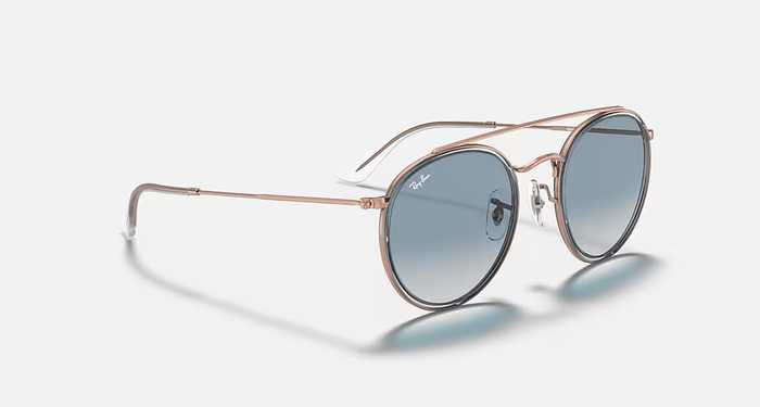 Ray-Ban Round Double Bridge femme et homme