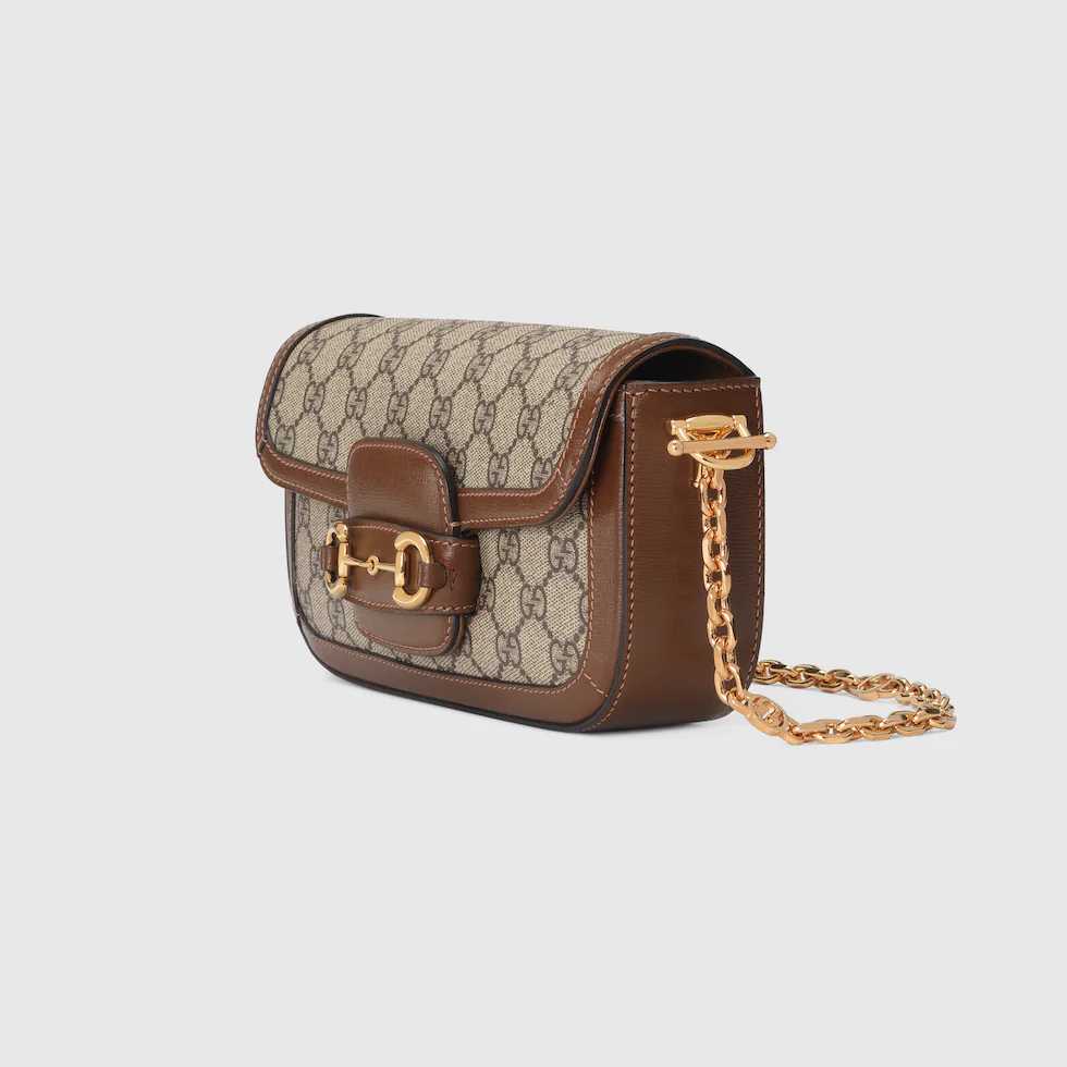 GG Sac à épaule GG Horsebit 1955 petite taille
