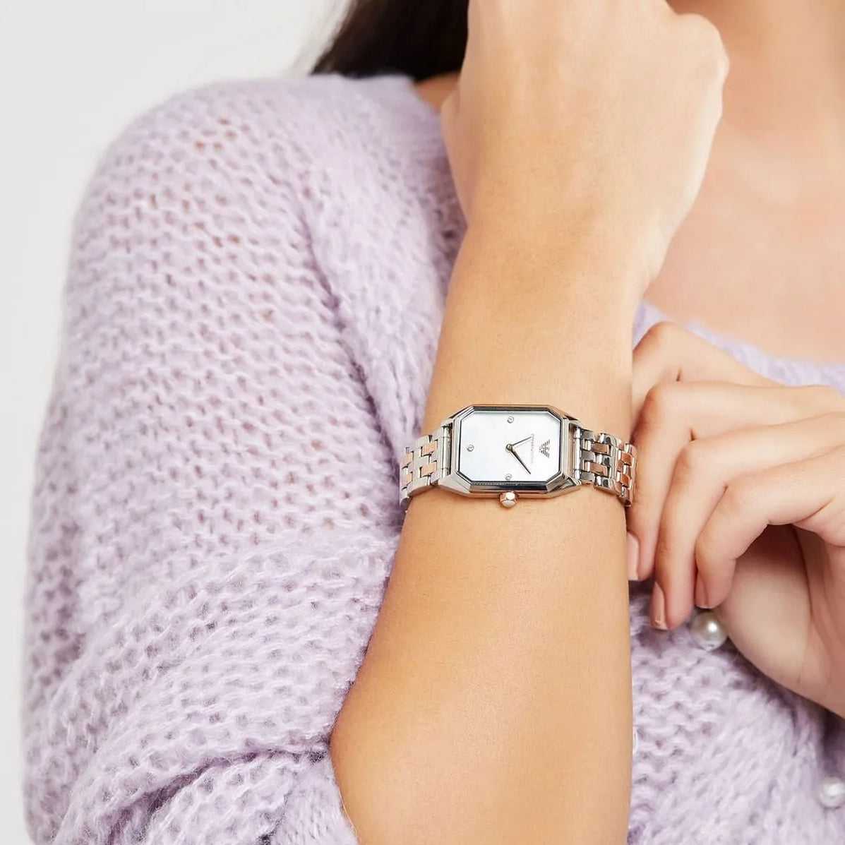 Empôriô Arm@ni
Emporio @rmani AR11146 Two Tone Stainless Steel Ladies