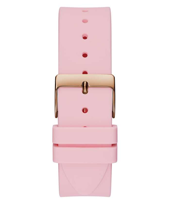 Gûess GW0109L2 Clarity Pink Silicone Strap Women Watches