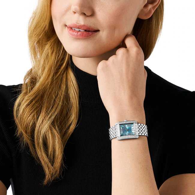 MK Emery Argenté / Bleu
Montre femme | MK4829