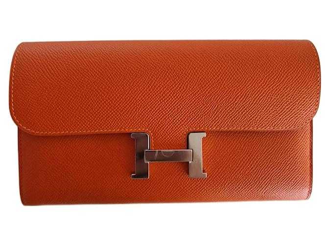 HRMS Portefeuille CONSTANCE long Orange