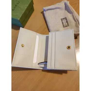 GG portefeuille Bamboo Blanc