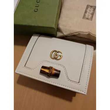 GG portefeuille Bamboo Blanc