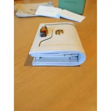 GG portefeuille Bamboo Blanc