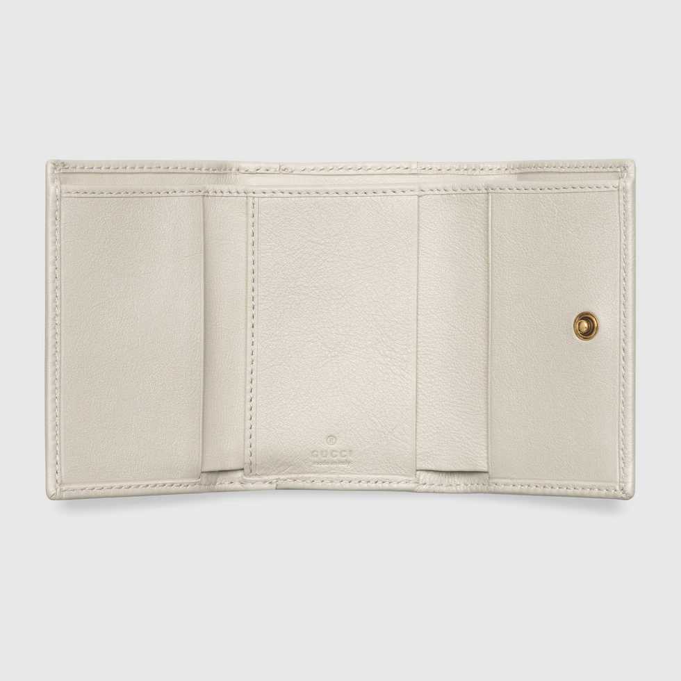 GG portefeuille Bamboo Blanc