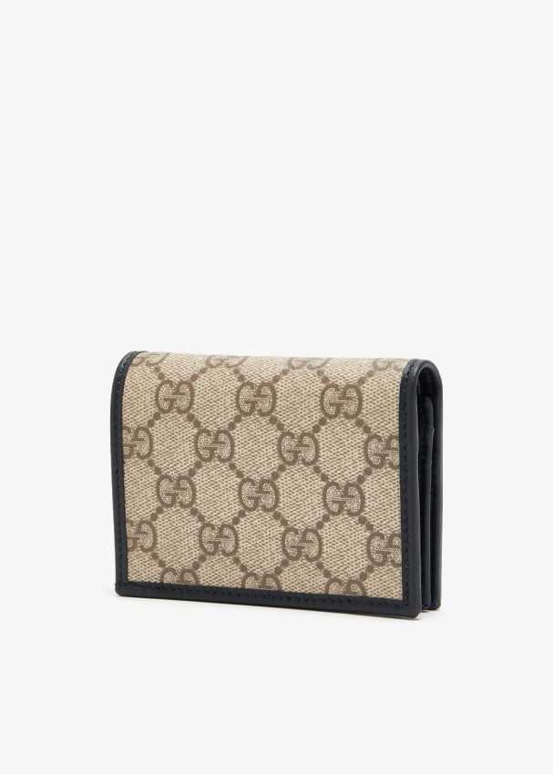 GG Horsebit 1955 card case wallet