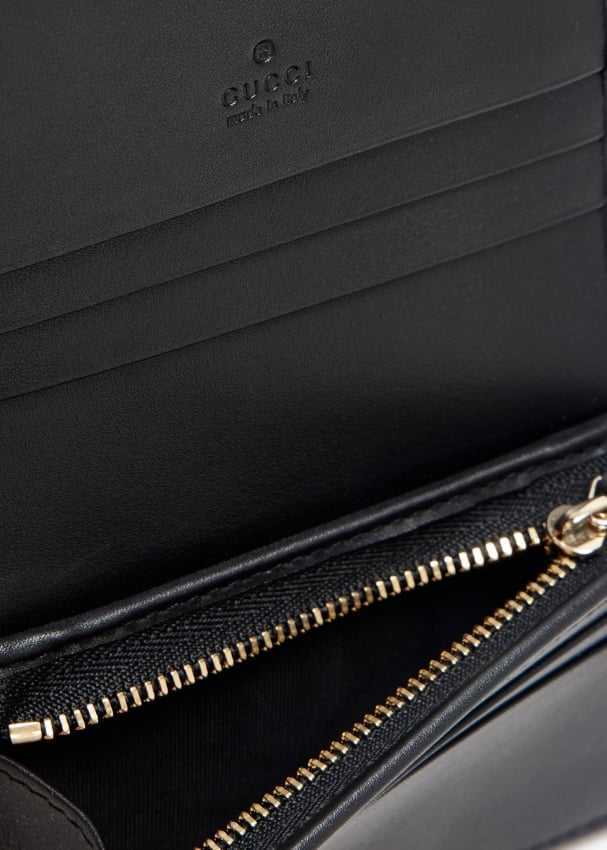 GG Horsebit 1955 card case wallet