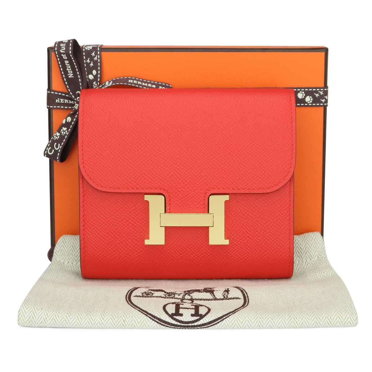 HRMS Constance Compact Wallet, Orange