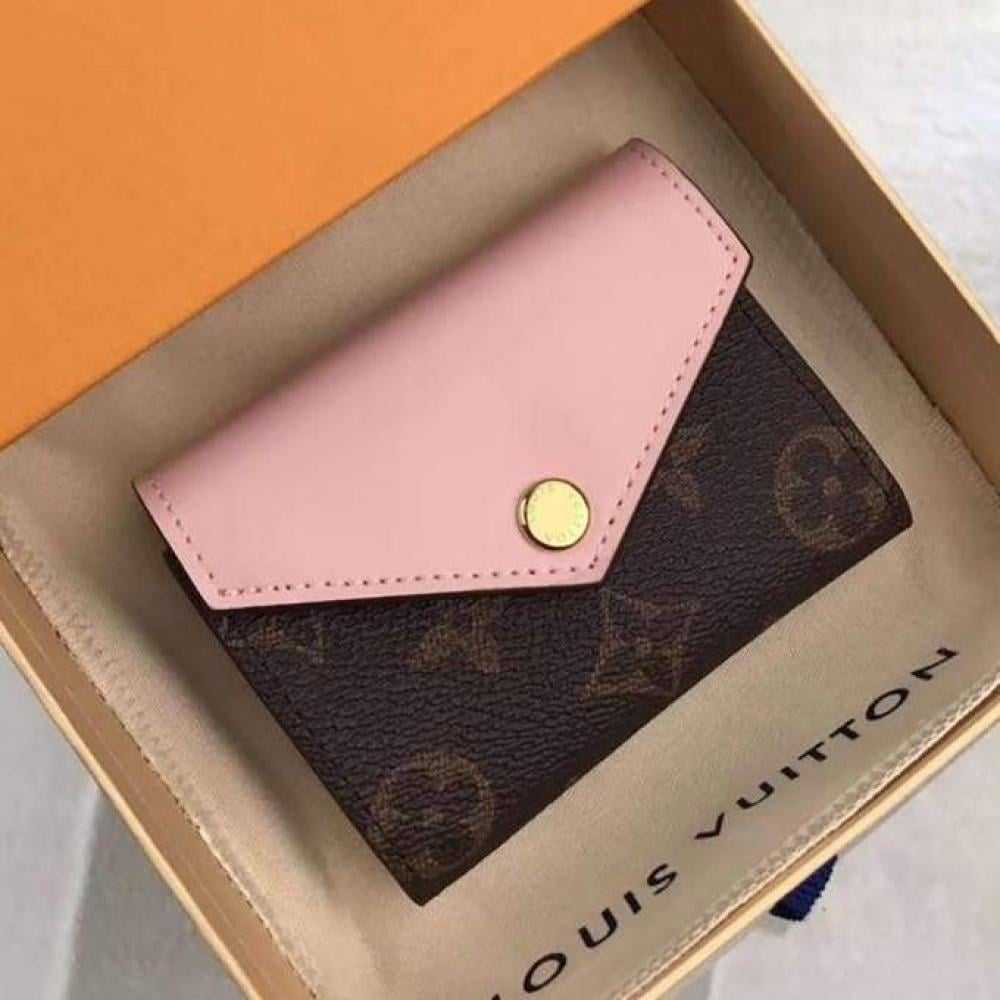 LV Portefeuille Zoe Monogram Rose Ballerine