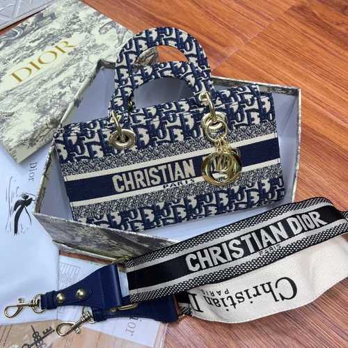 CHRISTI@N DIÔR Sac Book Tote East-West à bandoulière