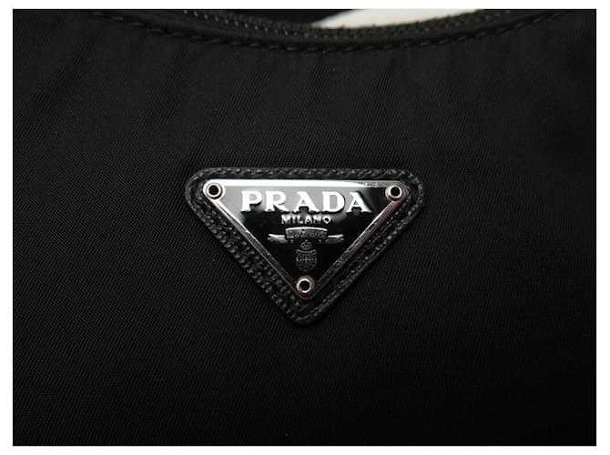PR@DA SAC A MAIN MINI RE-EDITION 2000 1NE515 NYLON NOIR HAND BAG PURSE