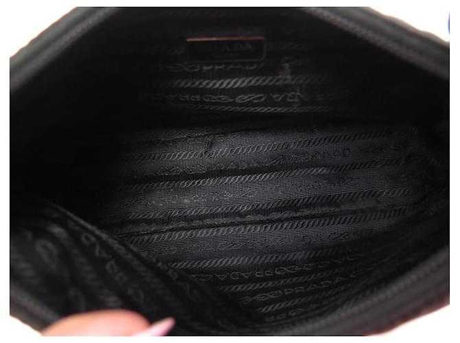 PR@DA SAC A MAIN MINI RE-EDITION 2000 1NE515 NYLON NOIR HAND BAG PURSE